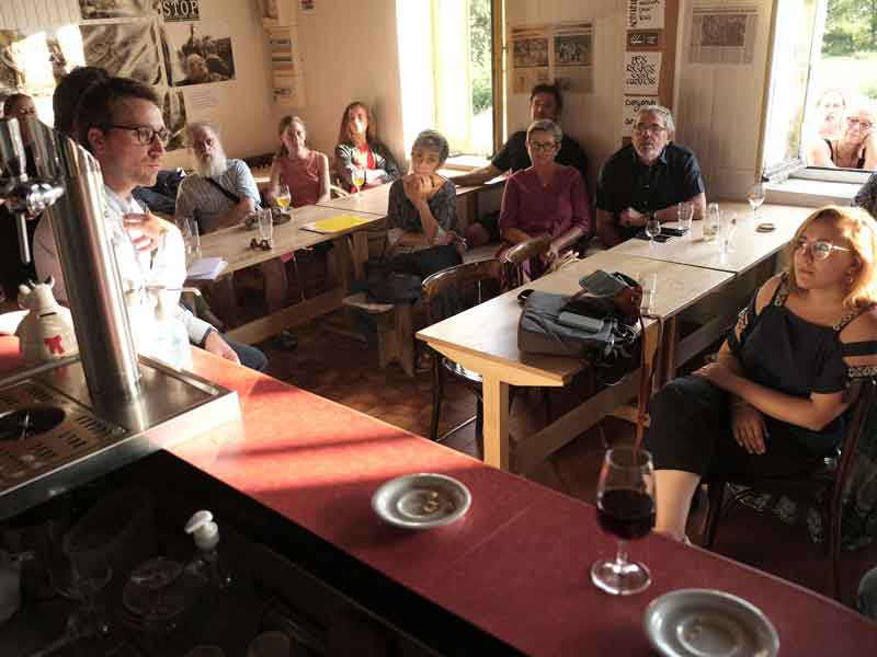 Café forêt au Carrouège