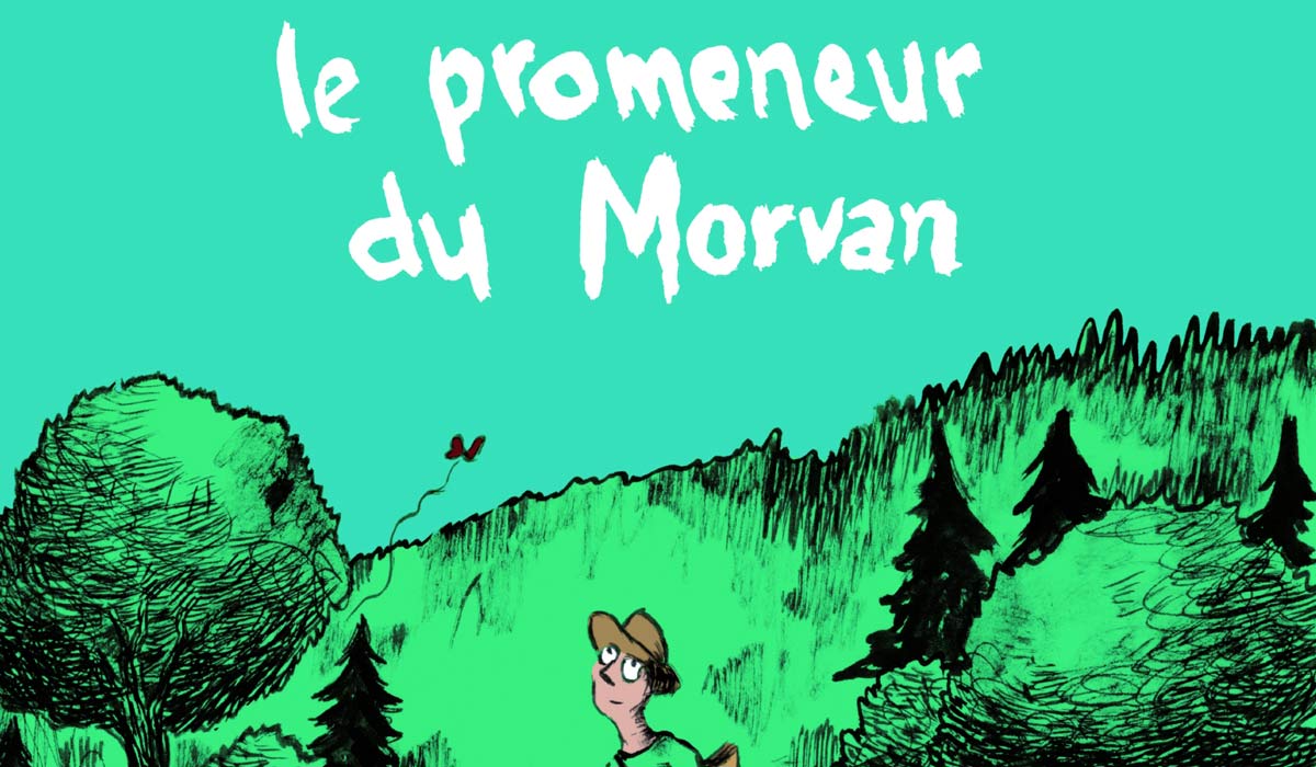 Le Promeneur du Morvan : une balade graphique et poétique par Vincent Vanoli