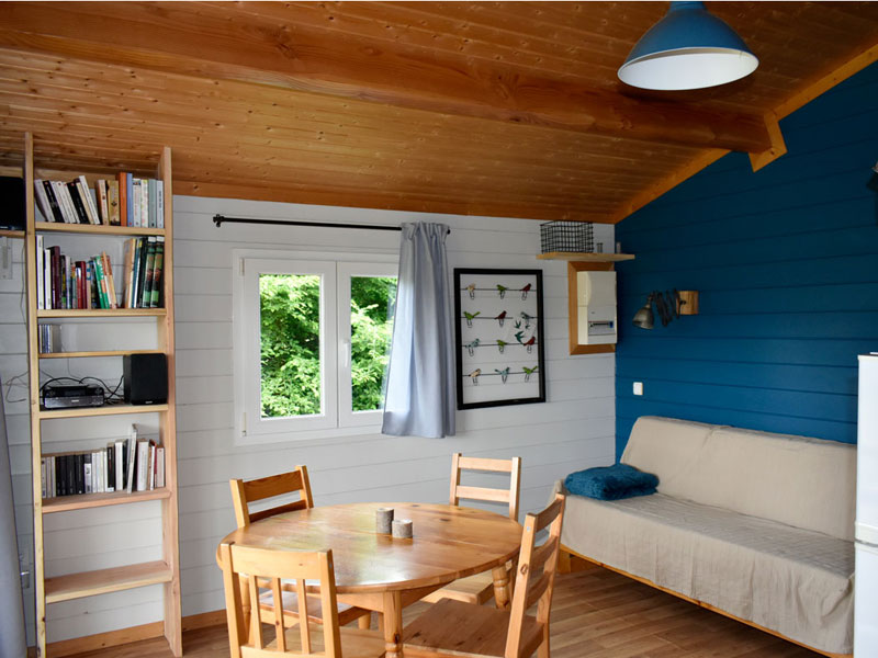 Intérieur des Chalets du Morvan 