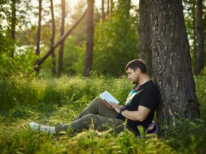 Plaisir de se plonger dans un bon roman
